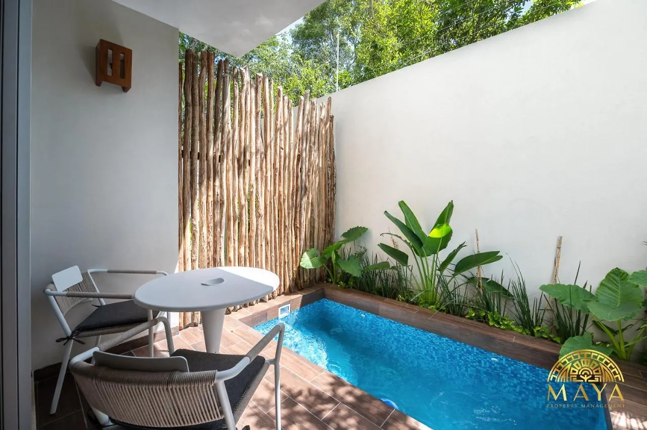 Nhoa 112A Lux 2Br Condo Plunge Pool In Aldea Zama Tulum 0*,  Messico