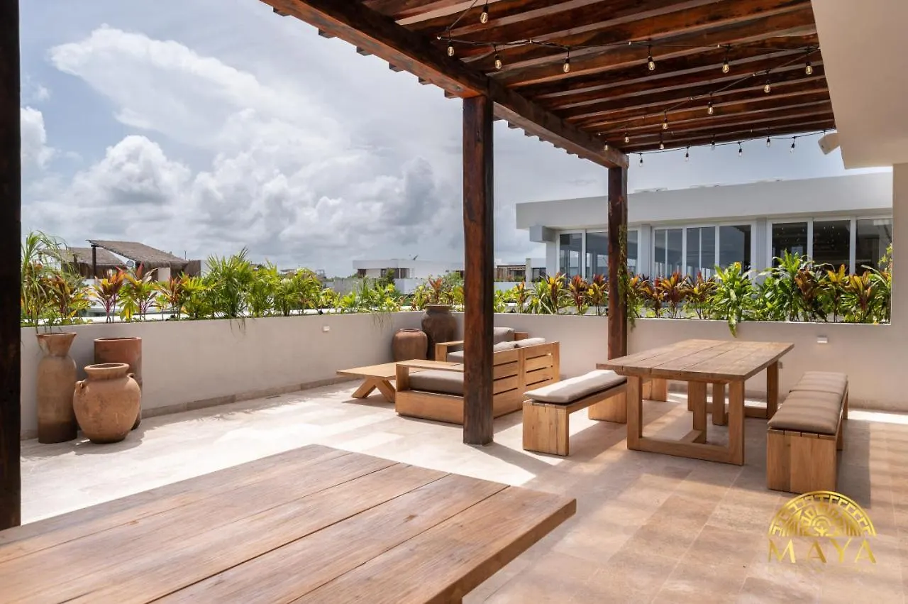 Nhoa 112A Lux 2Br Condo Plunge Pool In Aldea Zama Tulum Casa de Férias
